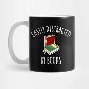 Easily distracted by books Mug